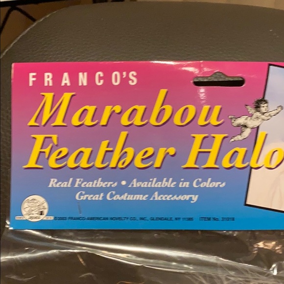 Feather halo Great for Halloween! - Picture 2 of 4